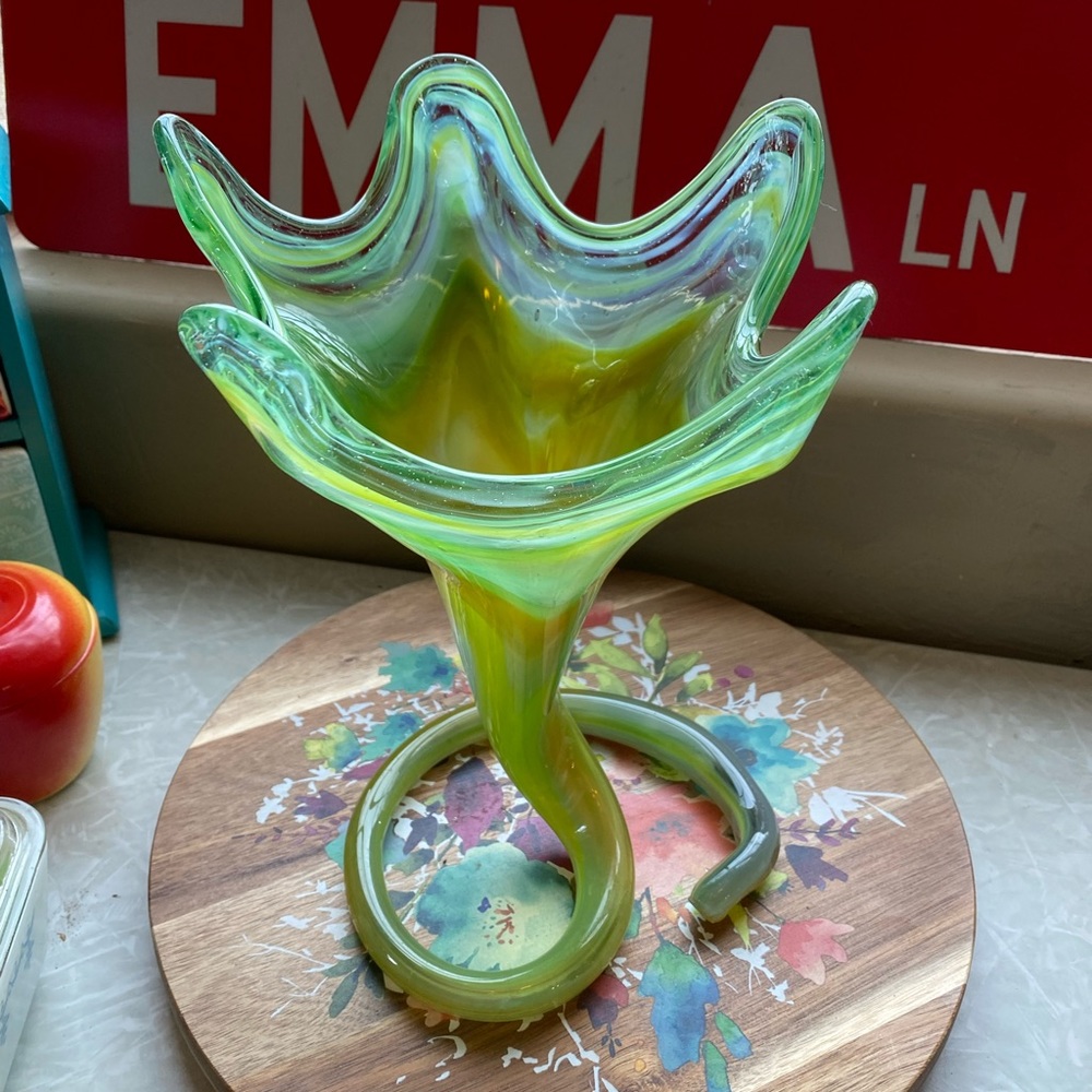 Vintage Glass Vase